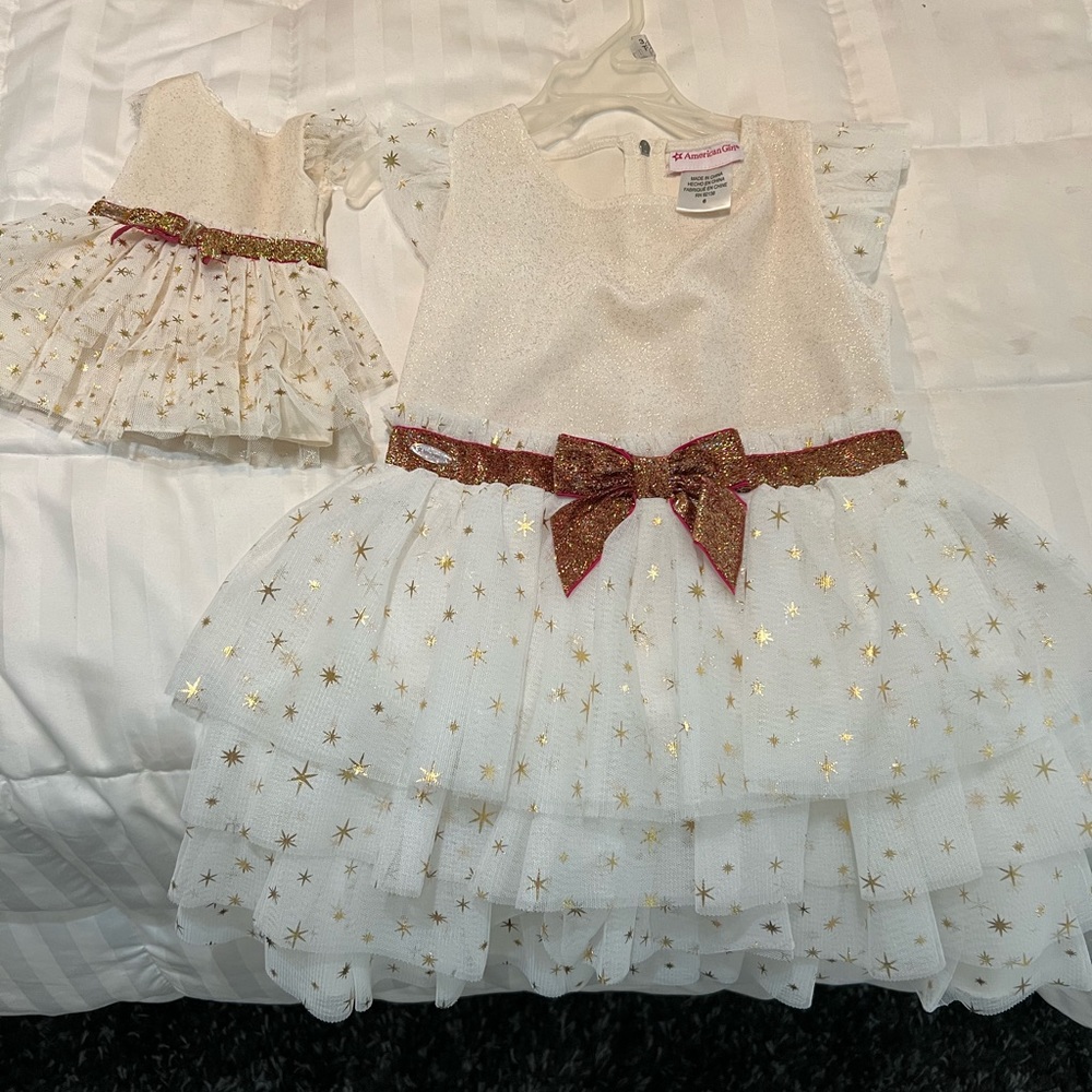 American girl Holiday dress